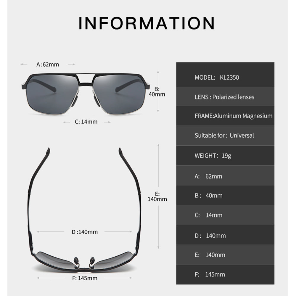 Kusila Aluminum Magnesium Sunglasses Unisex Women Men CUSTOM SHADES SUNGLASSES LOGO