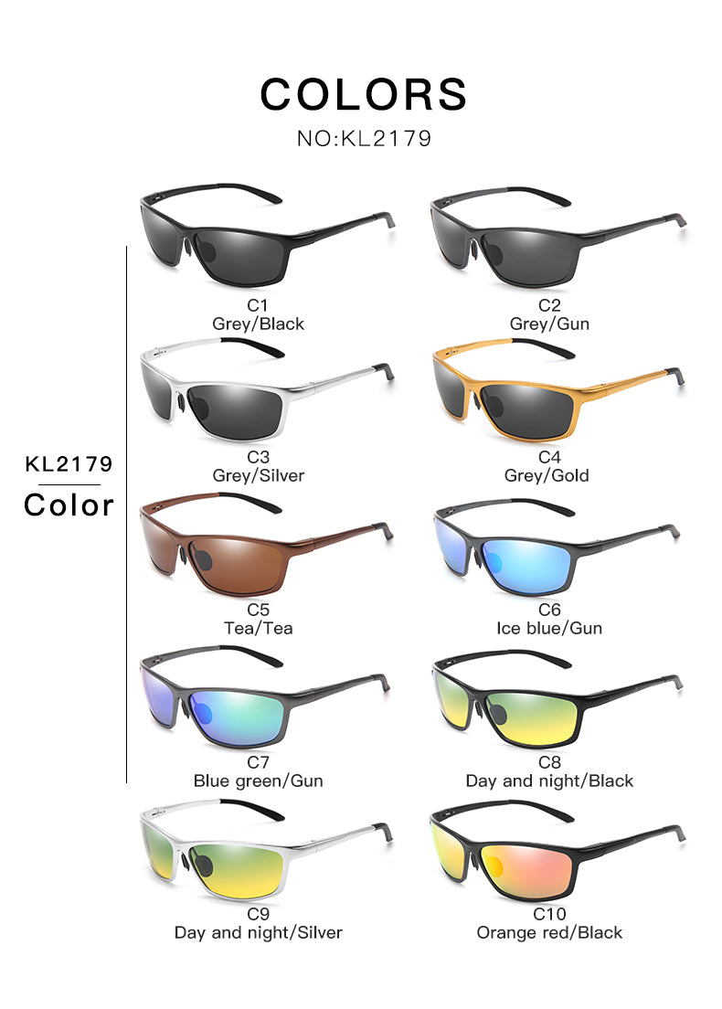 Kusila Aluminum Magnesium Sunglasses Unisex Women Men CUSTOM SHADES SUNGLASSES LOGO