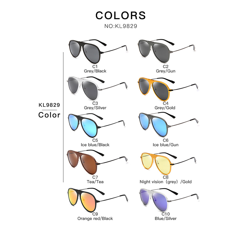 Kusila Aluminum Magnesium Sunglasses Unisex Women Men CUSTOM SHADES SUNGLASSES LOGO