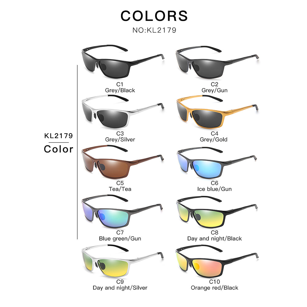 Kusila Aluminum Magnesium Sunglasses Unisex Women Men CUSTOM SHADES SUNGLASSES LOGO